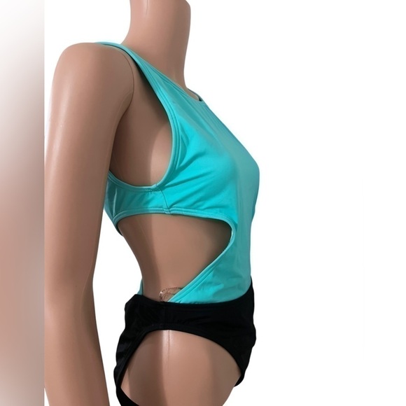 Coco Rave Two Toned Cut Out One Piece Swimsuit - Picture 8 of 14